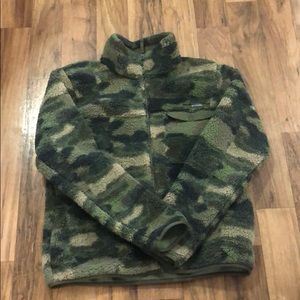 Columbia fleece zip up jacket